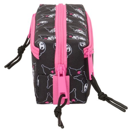 SAFTA Hello Kitty Kuromi triple pencil case
