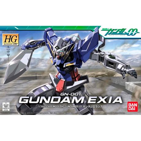 BANDAI HOBBY Mobile Suit Gundam 00 Gundam Exia model kit