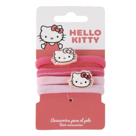 CERDÁ Hello Kitty pack 4 scrunchies