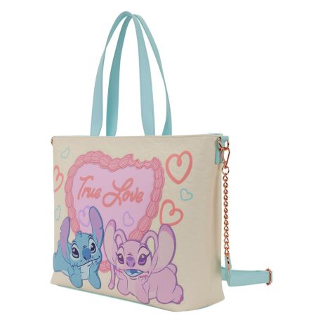 LOUNGEFLY Loungefly Disney Stitch & Angel True Love bag