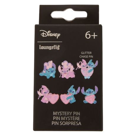 LOUNGEFLY Loungefly Disney Stitch & Angel Mystery Blind Box Enamel Pin assorted