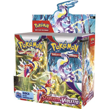 Pokemon ITA Scarlatto e Violetto 01 Box 36 Buste