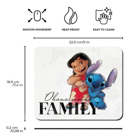 ERT GROUP Disney Lilo & Stitch mouse pad