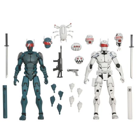 NECA Teenage Mutant Ninja Turtles The Last Ronin Synja Patrol Troop Reinforcements pack 2 figures 18cm