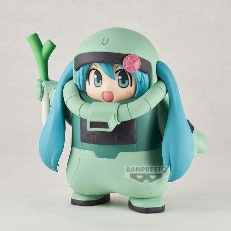 BANPRESTO Mobile Suit Gundam Hatsune Miku 45th Anniversary figure 15cm