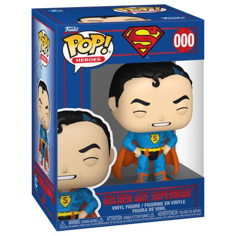 FUNKO POP figure DC Comics Superman Golden Age Superman