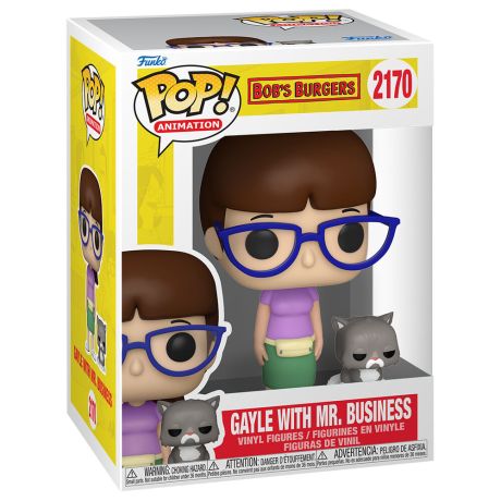FUNKO POP figure Bob's Burgers Gayle with Mr. Business