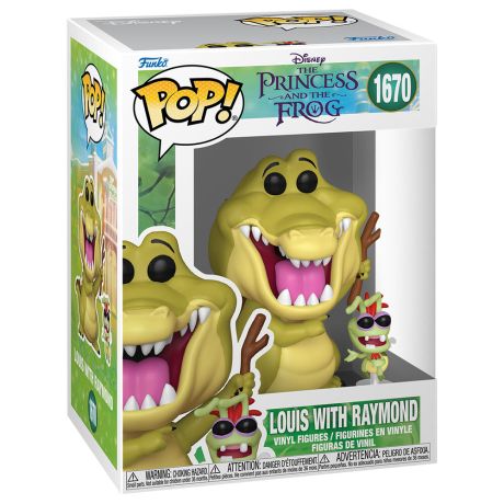 FUNKO POP figure Disney Tiana y el Sapo Louis with Raymond