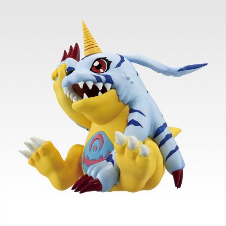 BANPRESTO Digimon Adventure Clash of Light and Darkness Agumon & Gabumon Ichibansho figure 7cm