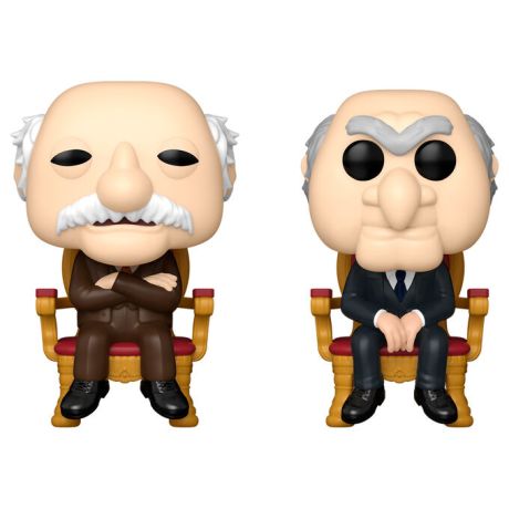 FUNKO POP pack 2 figures The Muppets Waldorf and Statler Exclusive