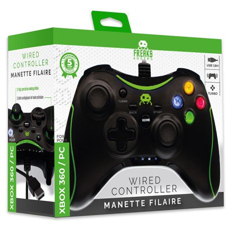 FREAKS X360/PC Controller Wired Black V2