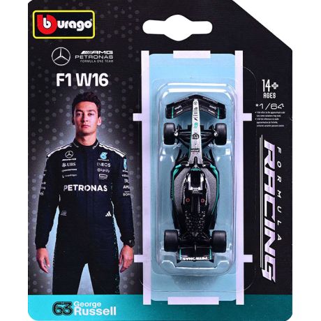 F1 Mercedes-AMG F1 W16 25 Russell Blister #63 Scala 1:64