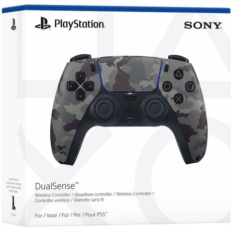 SONY PS5 Controller Wireless DualSense Grey Camouflage
