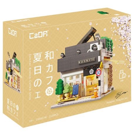 CADA Japanese Summer Breeze Coffee Shop - 1116pcs