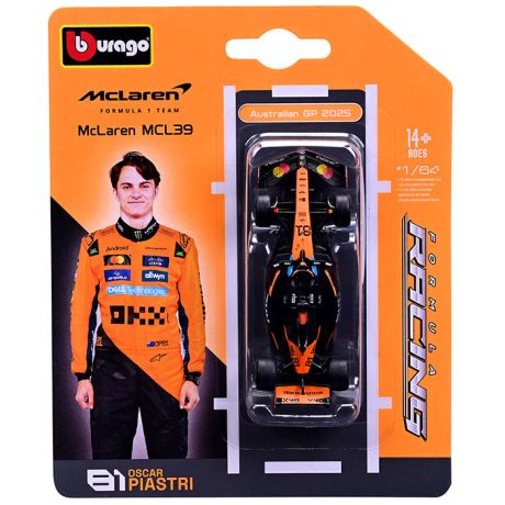F1 McLaren F1 MCL 39 2025 Piastri Blister #81 Scala 1:64