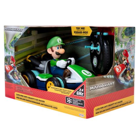 JAKKS PACIFIC Nintendo Mario Kart Luigi Mini RC Racer radio control car