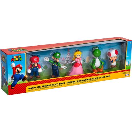 JAKKS PACIFIC Nintendo Super Mario set 5 figures 6cm