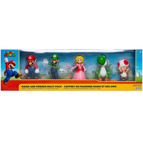 JAKKS PACIFIC Nintendo Super Mario set 5 figures 6cm