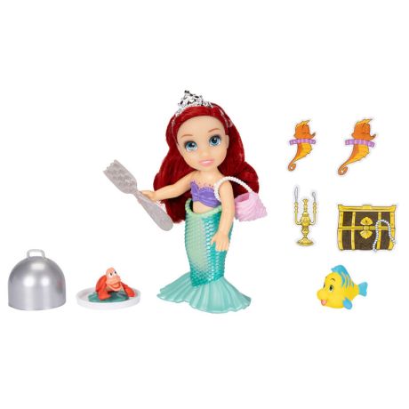 JAKKS PACIFIC Disney The Little Mermaid Land and Sea Ariel doll 15cm