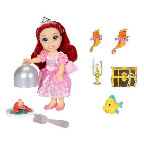 JAKKS PACIFIC Disney The Little Mermaid Land and Sea Ariel doll 15cm