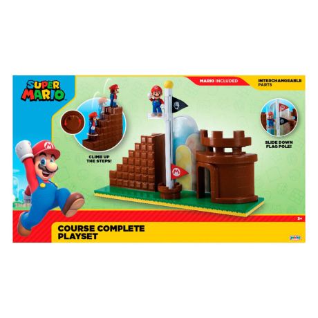 JAKKS PACIFIC Super Mario Bro Level End playset