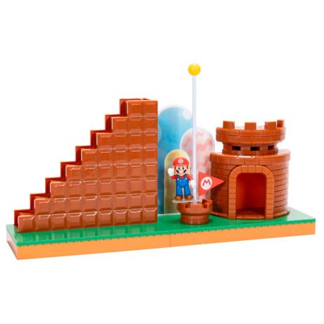 JAKKS PACIFIC Super Mario Bro Level End playset