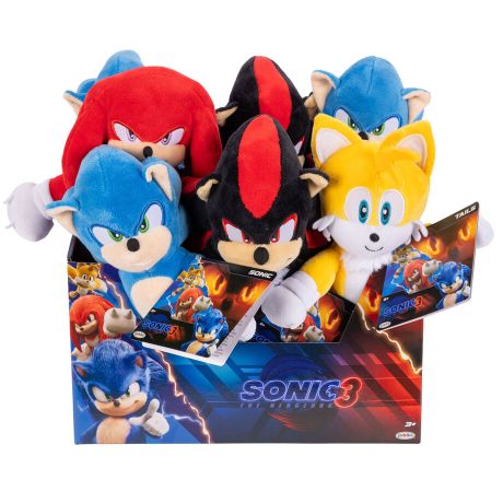JAKKS PACIFIC Sonic 3 The Movie assorted plush toy 23cm