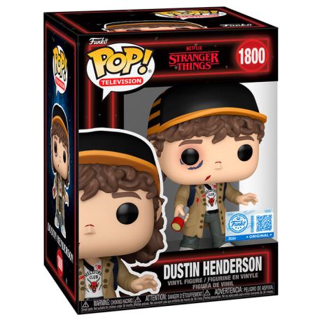 FUNKO POP figure Stranger Things 5 Dustin Henderson Exclusive