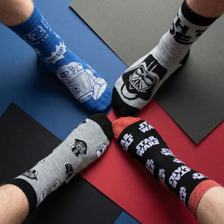 CERDÁ Star Wars assorted adult pack 12 socks
