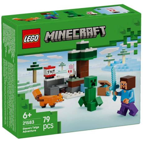 21583 Minecraft Avventura di Steve Nella Taiga