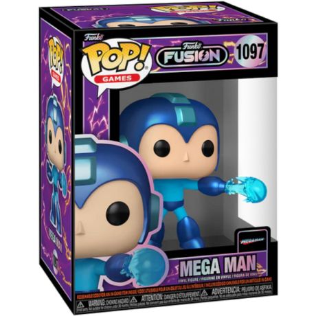 FUNKO FUSION POP Mega Man w/Chase 1097