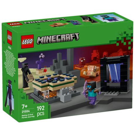 21584 Minecraft Viaggio nel Portale del Nether e dell'End