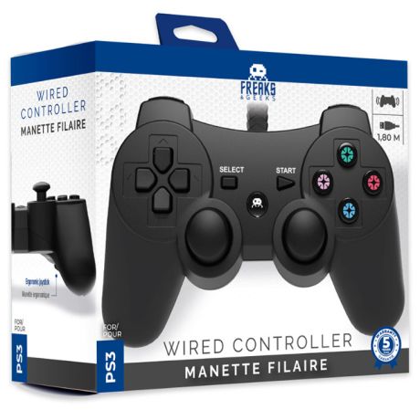 FREAKS PS3/PC Controller Wired Nero V2