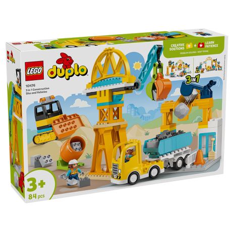 10476 Duplo Town Cantiere e Veicoli 3 in 1