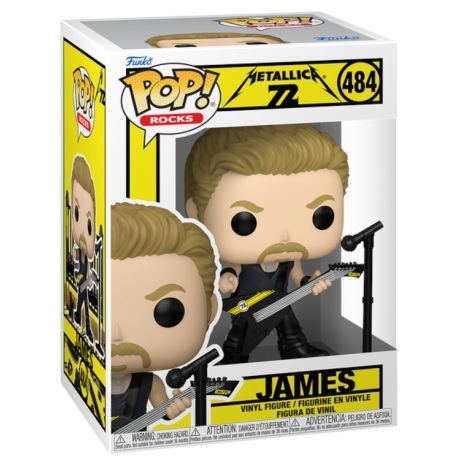 FUNKO POP Rocks Metallica James Hetfield (72S) 484