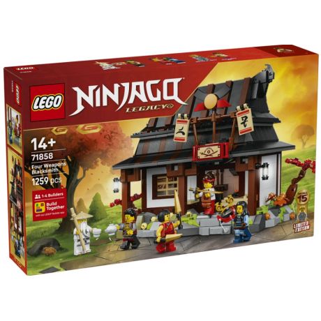 71858 Ninjago La Bottega delle Quattro Armi 15th Anniversary