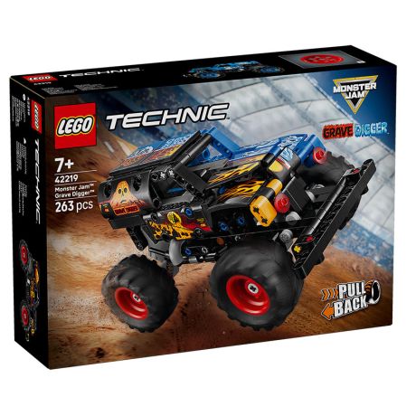 42219 Technic Monster Jam Grave Digger Fuoco e Ghiaccio