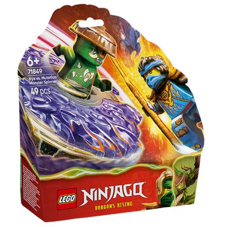 71849 Ninjago Nya Contro Spinner Mostro della Mutazione