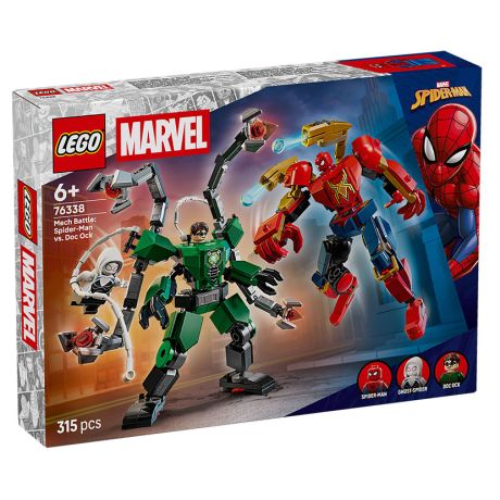 76338 Marvel Battaglia Mech: Spider-Man Vs. Doc Ock