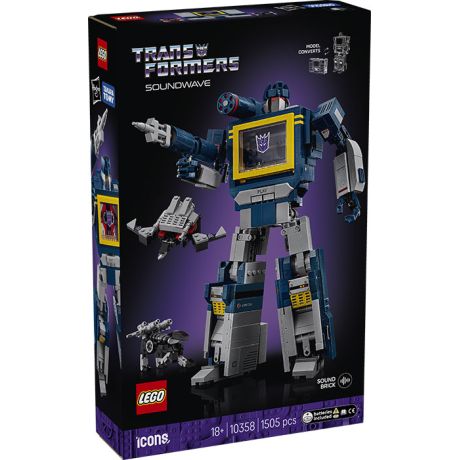 10358 Icons Transformers Soundwave