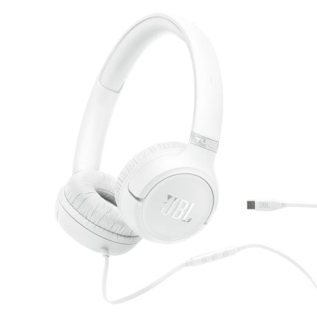 JBL USB-C Wired Headphones Tune 530C White