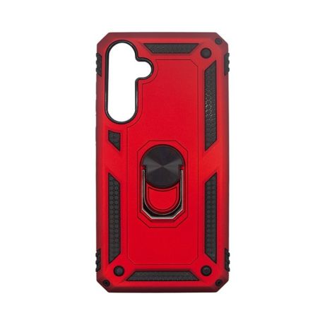 Vivid Ring Rugged Armor Case Samsung Galaxy A25 5G Red