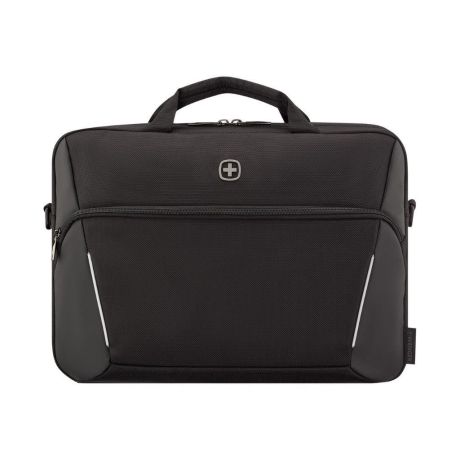 P/C WENGER, XE COMPACT BRIEF 16” LAPTOP BRIEFCASE WITH TABLET POCKET, BLACK