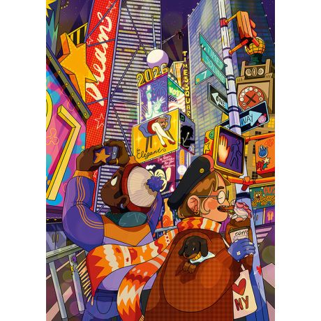 Puzzle 500pz World Tour New York