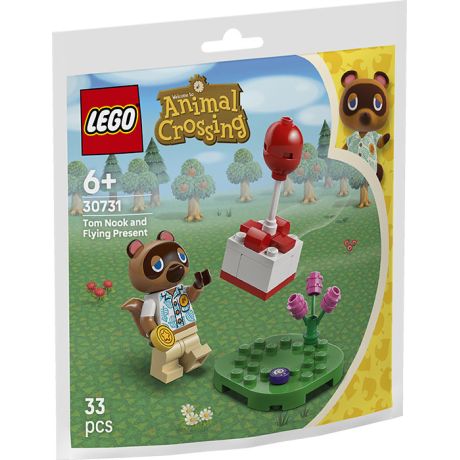 30731 Polybag Animal Crossing Tom Nook e il Regalo Volante