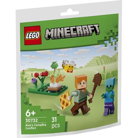 30732 Polybag Minecraft Conflitto al Falo di Alex