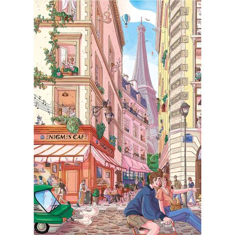 Puzzle 1000pz World Tour Parigi