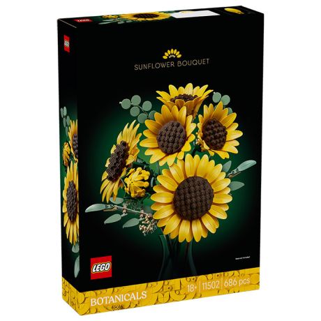 11502 Flowers Botanical Bouquet di Girasoli