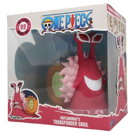 PLASTOY Salvadanaio One Piece Lumacofono Doflamingo