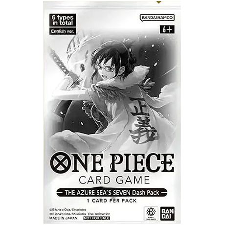 One Piece ENG The Azure Sea's Seven Dash Pack Promo 1 Busta